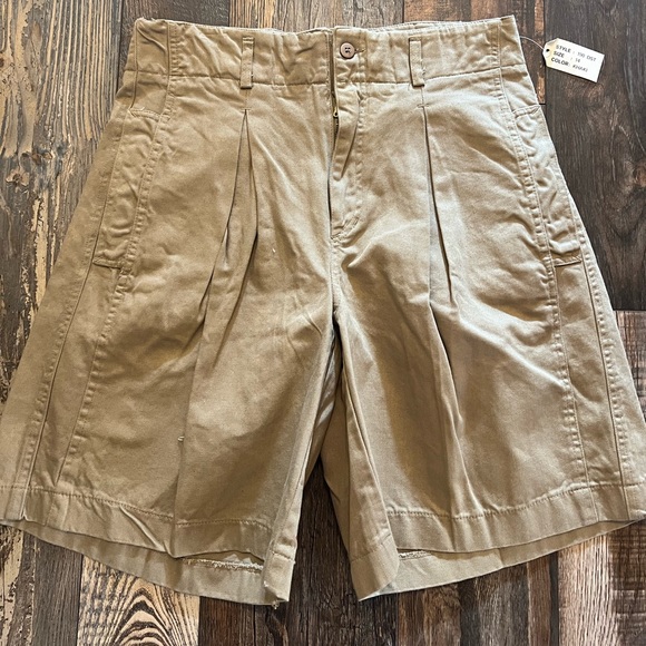 NWT Daniel Caron khaki shorts size 14 - Picture 2 of 8